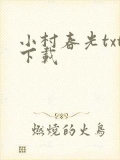 小村春光txt下载