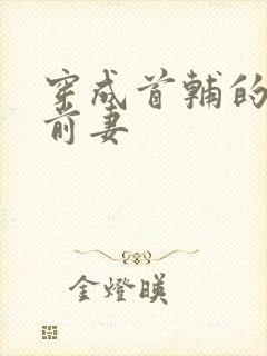 穿成首辅的炮灰前妻