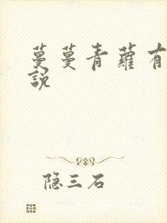 蔓蔓青萝有声小说