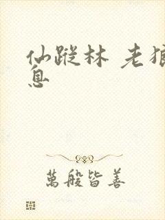 仙踪林 老狼信息