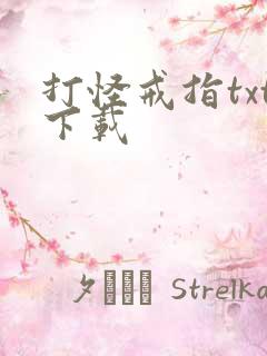 打怪戒指txt下载