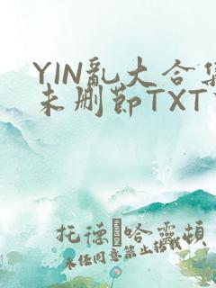 YIN乱大合集未删节TXT下载