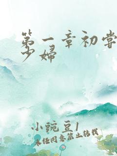 第一章初尝云雨少妇