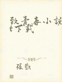 致青春小说txt下载