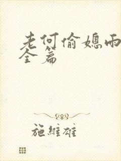 老何偷媳雨嫌儿全篇