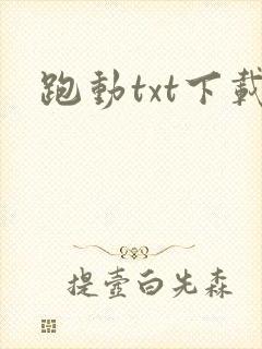 跑动txt下载