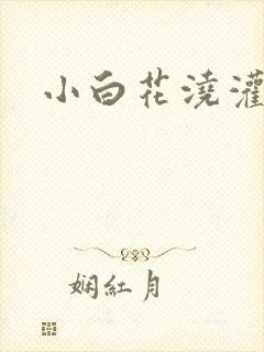 小白花浇灌日常