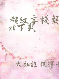 超级客栈系统txt下载