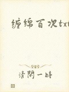 缠绵百次txt