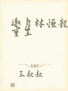 邀月林恒龙凤胎重生