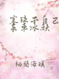 塞珠子自己排出来车冰秋