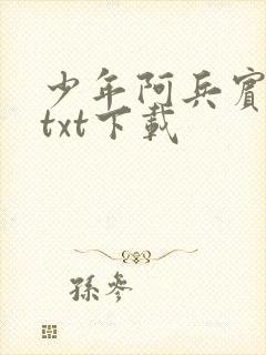 少年阿兵宾小说txt下载