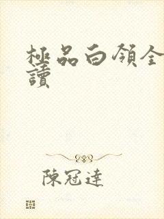 极品白领全文阅读