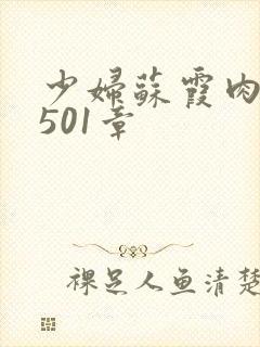 少妇苏霞肉欲第501章