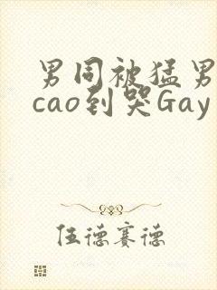 男同被猛男房东cao到哭Gay