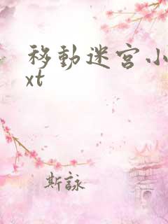 移动迷宫小说txt