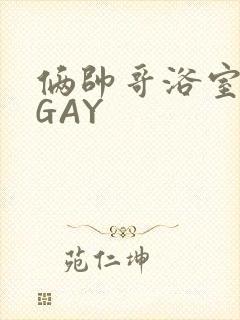 俩帅哥浴室互攻GAY