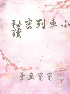 秘密列车小说阅读