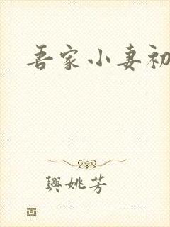 吾家小妻初长成