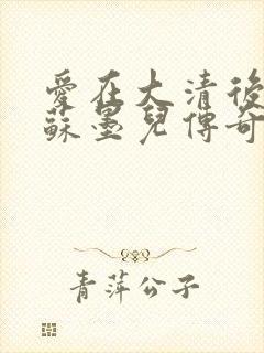 爱在大清后宫.苏墨儿传奇