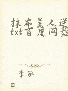 抹布美人逆袭记txt百度网盘