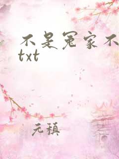 不是冤家不聚头txt