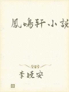 凤鸣轩小说