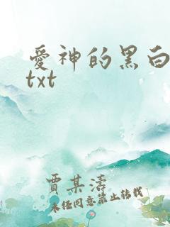 爱神的黑白羽翼txt