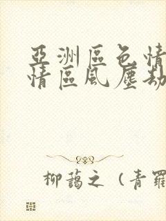 亚洲区色情区激情区风尘劫