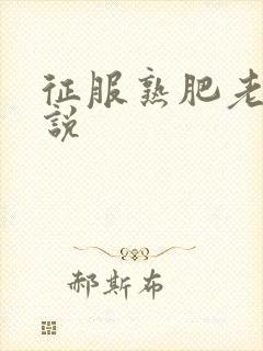 征服熟肥老妇小说