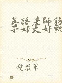 英语老师的小兔子好大好软水