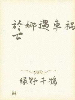 于娜遇车祸被死亡