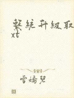 系统升级取液txt