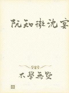 阮知微沈宴电竞