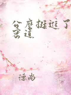 公么挺进了我的密道