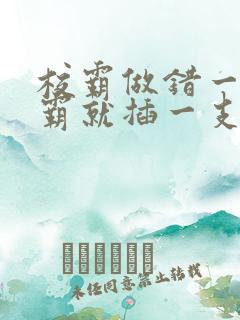 校霸做错一题学霸就插一支笔