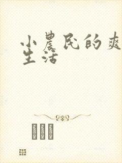 小农民的爽歪歪生活