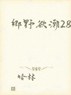 乡野欲潮28章