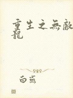 重生之无敌项少龙