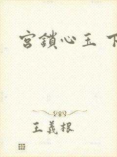 宫锁心玉 下载