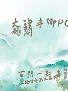 大理寺卿PO笔趣阁