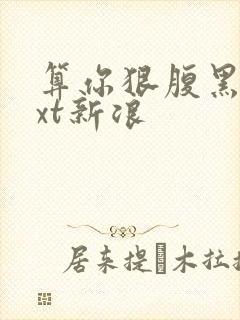 算你狠腹黑男txt新浪