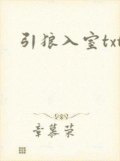 引狼入室txt