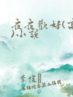 夜夜欢好(高h)小说