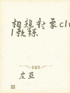相亲对象c1v1教练
