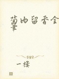 菊内留香金银花笔