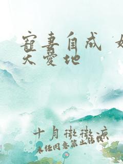 宠妻自成  婚天爱地