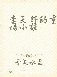 李天舒的重生官场小说