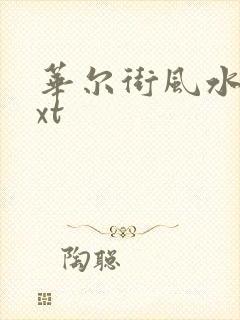 华尔街风水师txt