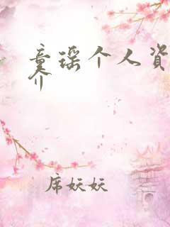 童瑶个人资料简介